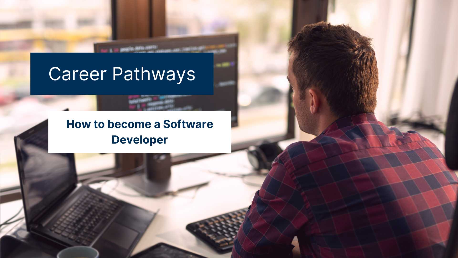 career pathways software develop working on computer