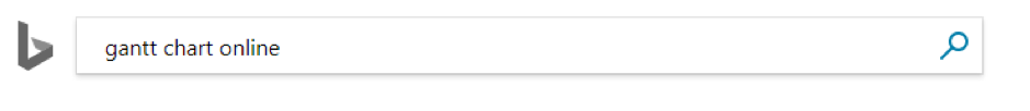 bing - Gantt Chart Online
