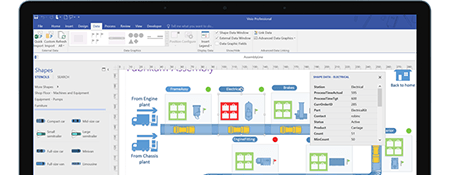 visio dash