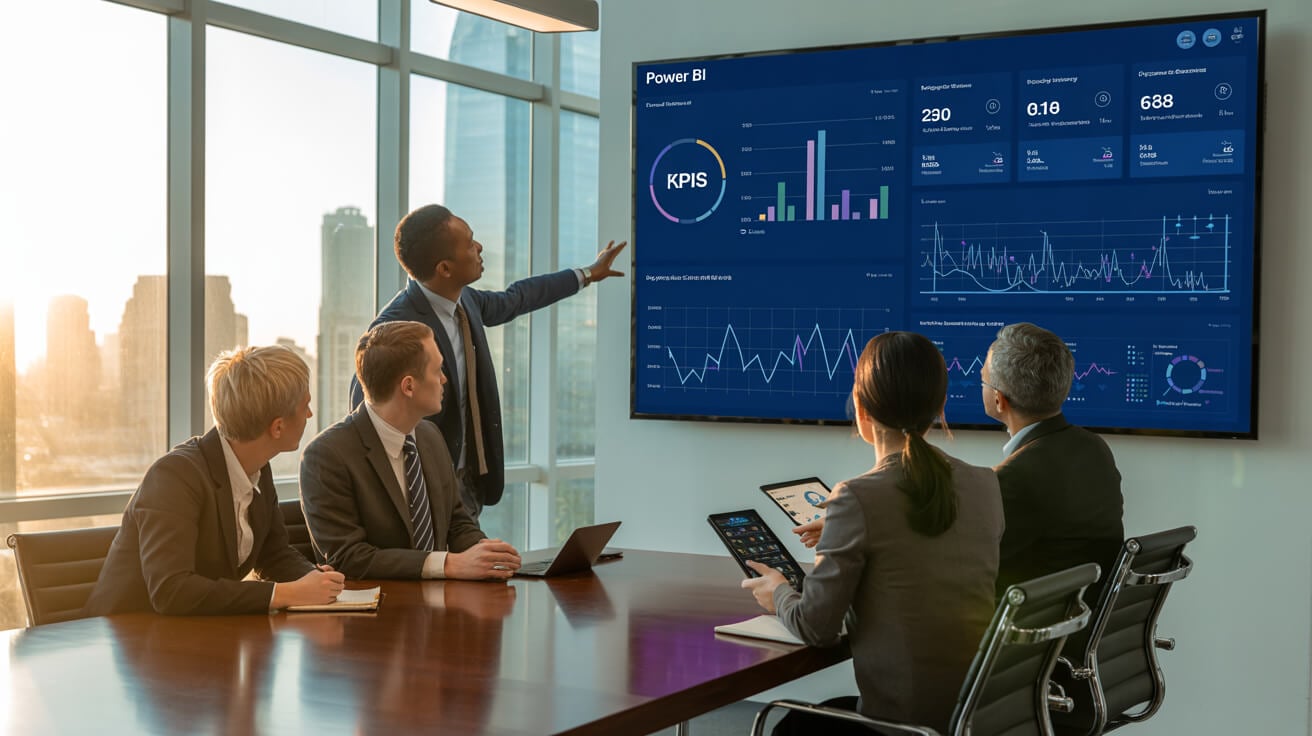 Power BI ROI Benefits Chart